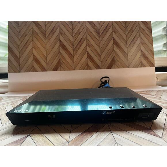 Sony BDP-S1100 Blu-ray Disc Player (2013 Model) Black TESTED WORKS No Remote - Picture 3 of 8